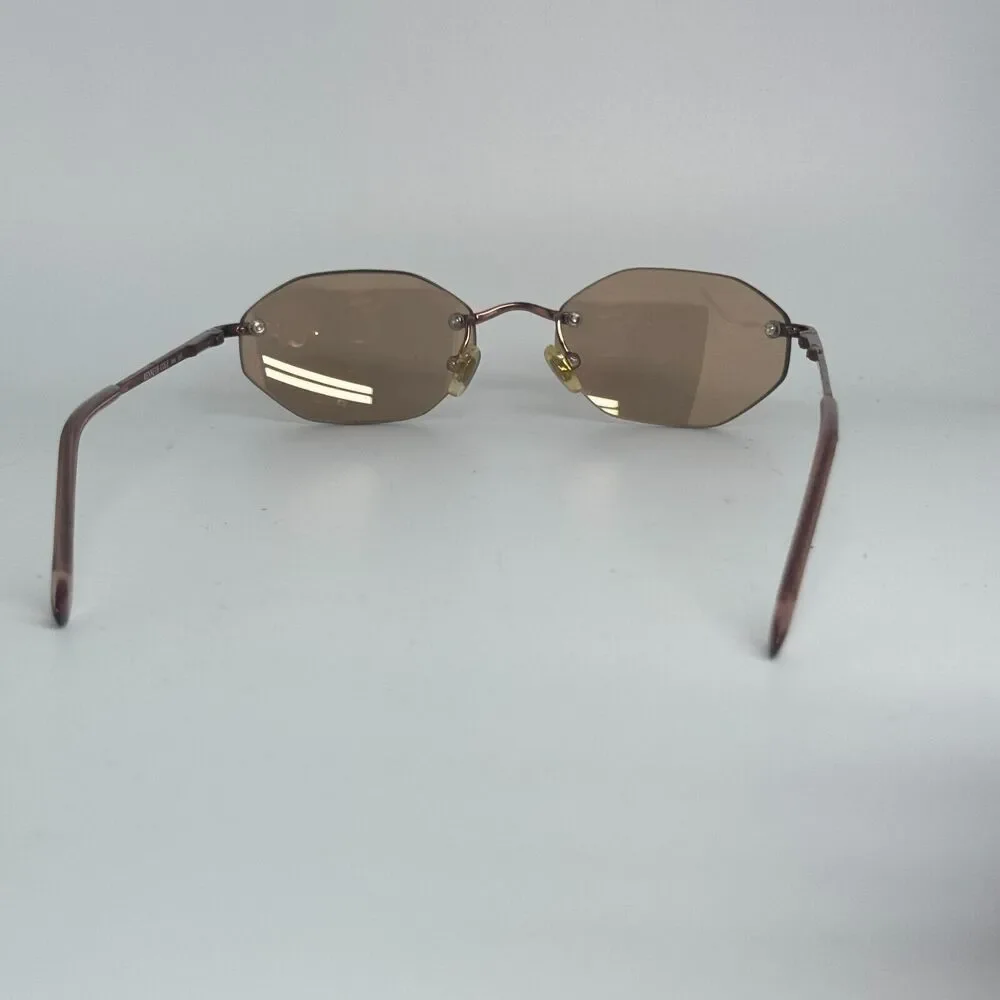Kenneth Cole KC4166 46H Matte Brown Polarized‎ Sunglasses Frame 52-17-140 H15347